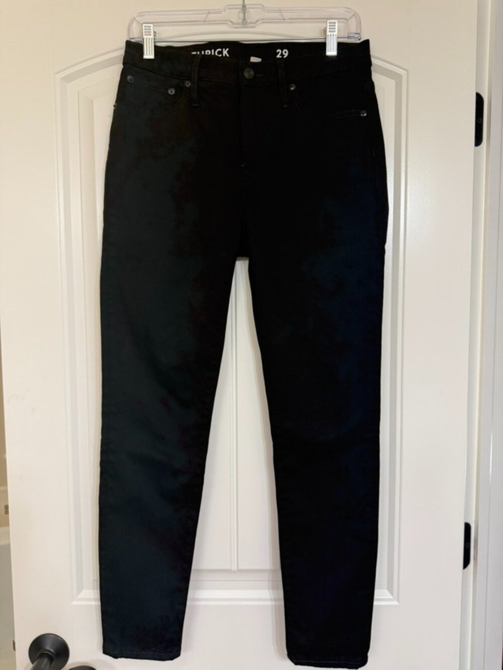 JCrew Toothpick Black Jeans